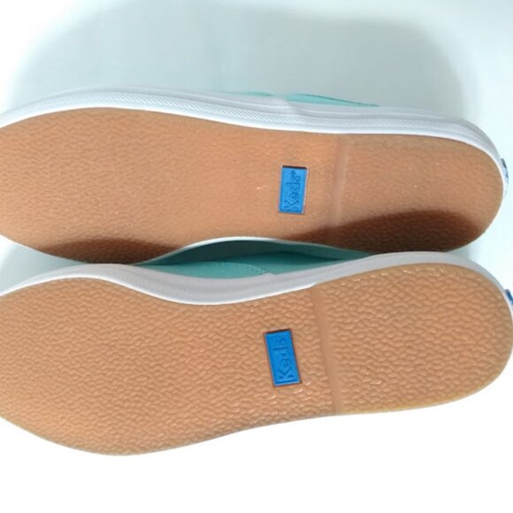 KEDS Women's Champion Core Canvas Shoes Aqua Size 9 - Picture 7 of 12